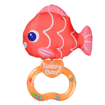 Погремушка Uviton sea friends арт.0605 (оранжевая рыбка)