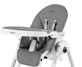 Сменный чехол Peg Perego для стульчика Siesta, Prima Pappa (Wonder Grey)