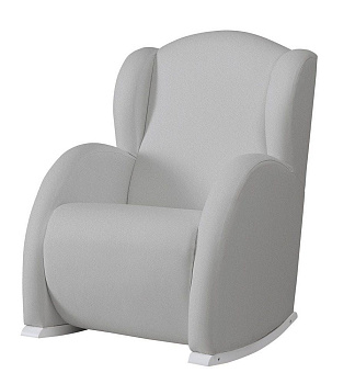 Кресло-качалка Micuna Wing/Flor (White/Grey)