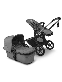 Коляска 2 в 1 Bugaboo Fox 5 Renew complete (Graphite/Moon grey-Moon Grey)
