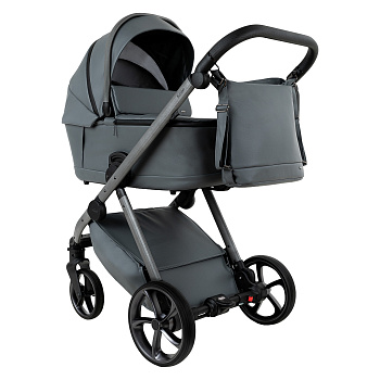 Коляска 2 в1 PITUSO Sole (leather/Grey)