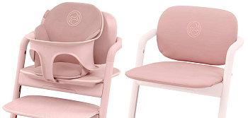 Набор мягких чехлов к стульчику Cybex Lemo Comfort Inlay (Pearl Pink)