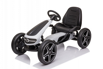 Детский веломобиль RiverToys Mercedes-Benz H333HH (белый)