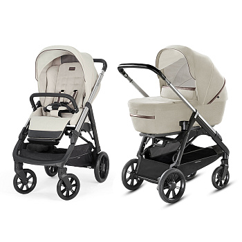 (не использовать)Коляска 2 в 1 Inglesina Aptica System Duo (Cashmere Beige/Black)