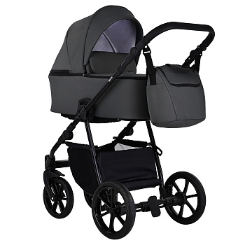 Коляска 2 в 1 Pituso Tossa (Dark Grey)