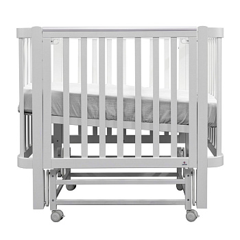 Детская кроватка ANTEMI Terra Light 100х70 (Белый)