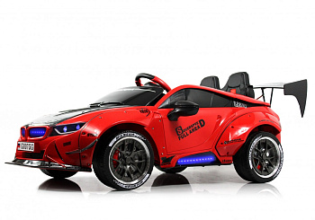 Детский электромобиль RiverToys G007GG (красный)