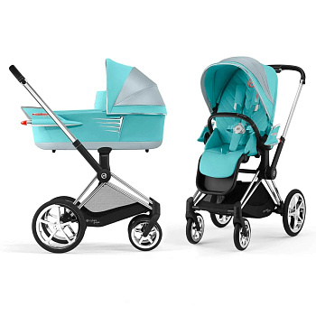 Коляска 2 в 1 Cybex Priam IV FE Jeremy Scott (Car)