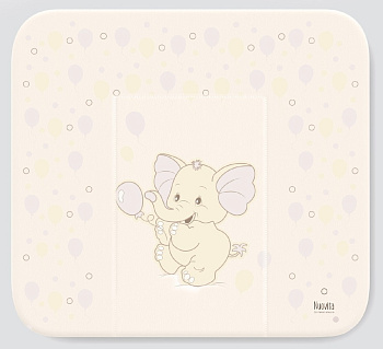 Матрасик для пеленания мягкий Nuovita Elefante 750х720