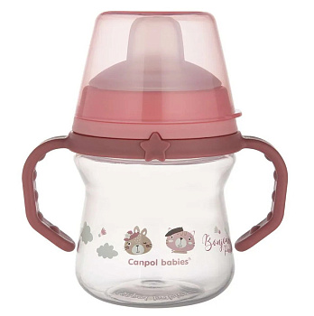 Поильник Canpol babies Bonjour Paris с силиконовым носиком 150 мл 56/612
