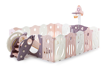 Манеж UNIX Kids SUPREME Space 200x200 (Rose)