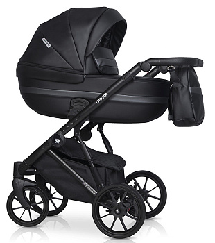Коляска 3 в 1 RIKO BASIC DELTA ECCO (15 Black (черный))