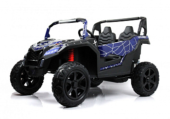 Детский электромобиль RiverToys M222MM (синий)