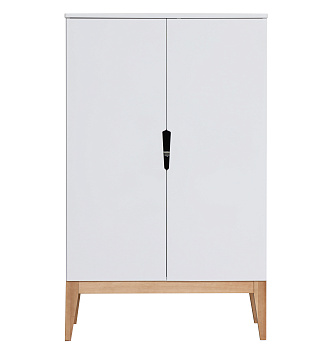 Шкаф Antemi Mia (белый/дерево)