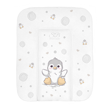 Пеленальный матрасик 58х71 Sweet Baby Pinguino