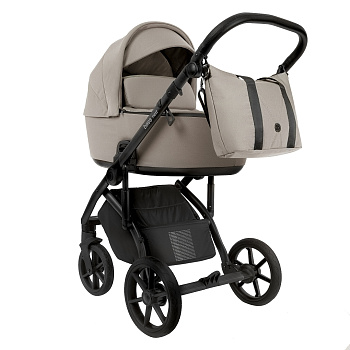 Коляска 2 в 1 Roan Bass Next (Hazel/Black/руч.Black)