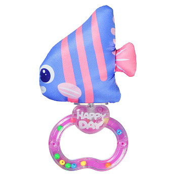 Погремушка Uviton sea friends арт.0605 (лиловая рыбка)