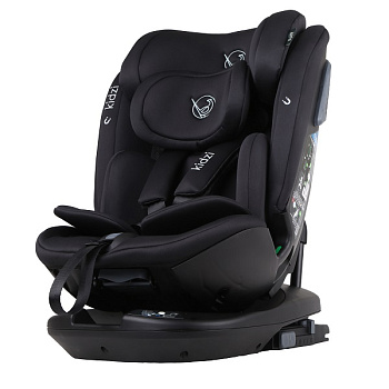 Детское автокресло Kidzi SPIN PLUS 360 i-SIZE (черное)