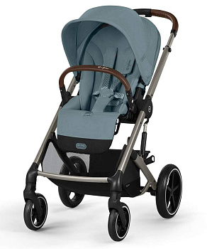 Прогулочная коляска Cybex Balios S Lux TPE (Stormy Blue с дождевиком)