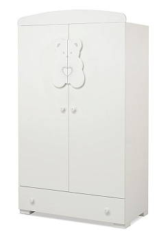 Шкаф двустворчатый Erbesi Tiffany (White (белый))