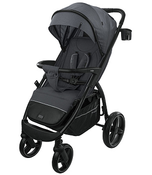 Прогулочная коляска INDIGO EPICA XL  (темно-серый)