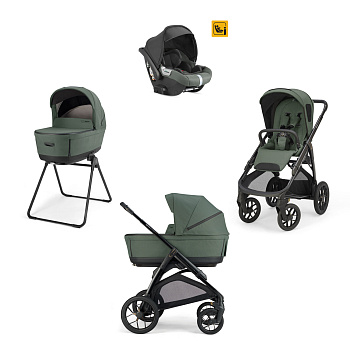 Коляска 3 в 1 Inglesina Aptica XT (Darwin I-Size) (Taiga Green 2026)
