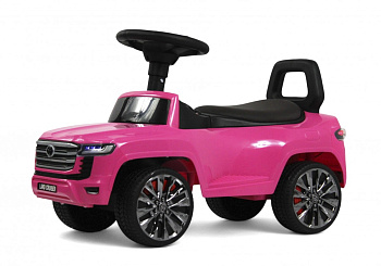 Детский толокар RiverToys Toyota Land Cruiser 300 Z002ZZ-D (розовый)