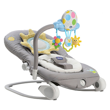 Креслице-качалка Chicco Balloon (Dark Grey)