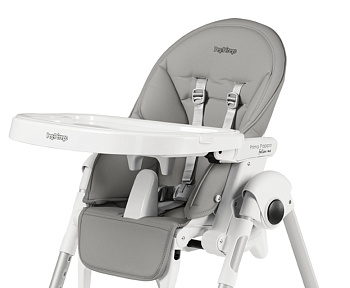 Сменный чехол Peg Perego для стульчика Siesta, Prima Pappa (Ice/ Ambiance Grey)
