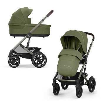Коляска 2 в 1 Cybex Talos S Lux 2026 (Moss Green)