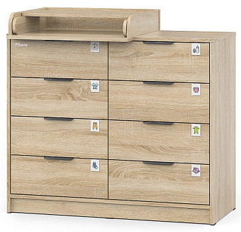 Комод Pituso Kids Optimum ЛДСП (Дуб сонома)