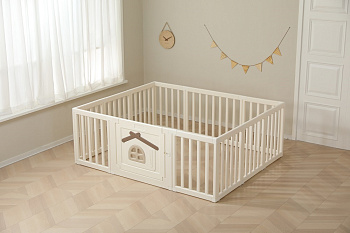Большой манеж UNIX Kids Classic Tree House 150 x 180 (Camel)