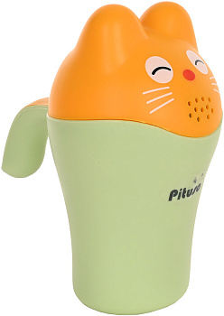 Ковш Pituso Котик с крышкой