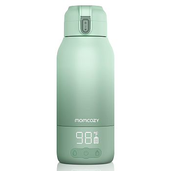 Портативный подогреватель для молока и воды Momcozy MW05 (зеленый)