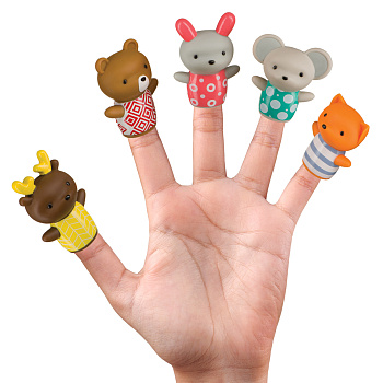 Набор игрушек на пальцы Happy Baby (LITTLE FRIENDS)