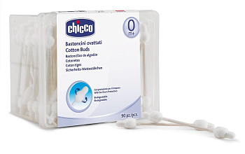 Ватные палочки Chicco (с ограничителем) (90 шт.)