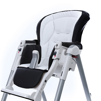 Сменный чехол сидения Esspero Sport к стульчику для кормления Peg-Perego Best (Black/White)