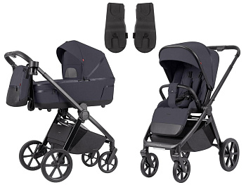 Коляска 2 в 1 Carrello Omega + CRL-6540 (Meteor Grey)