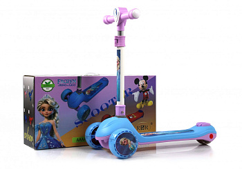 Детский самокат RiverToys HB-105 (синий)