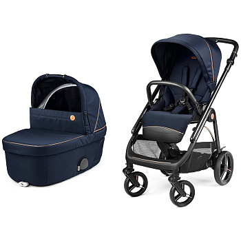 Коляска 2 в 1 Peg Perego Veloce TC Brio  (Blue Shine)