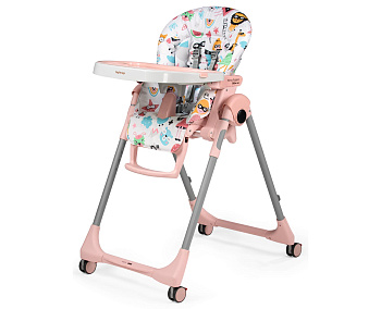 Стульчик для кормления Peg Perego Prima Pappa Follow Me (Super Girl)