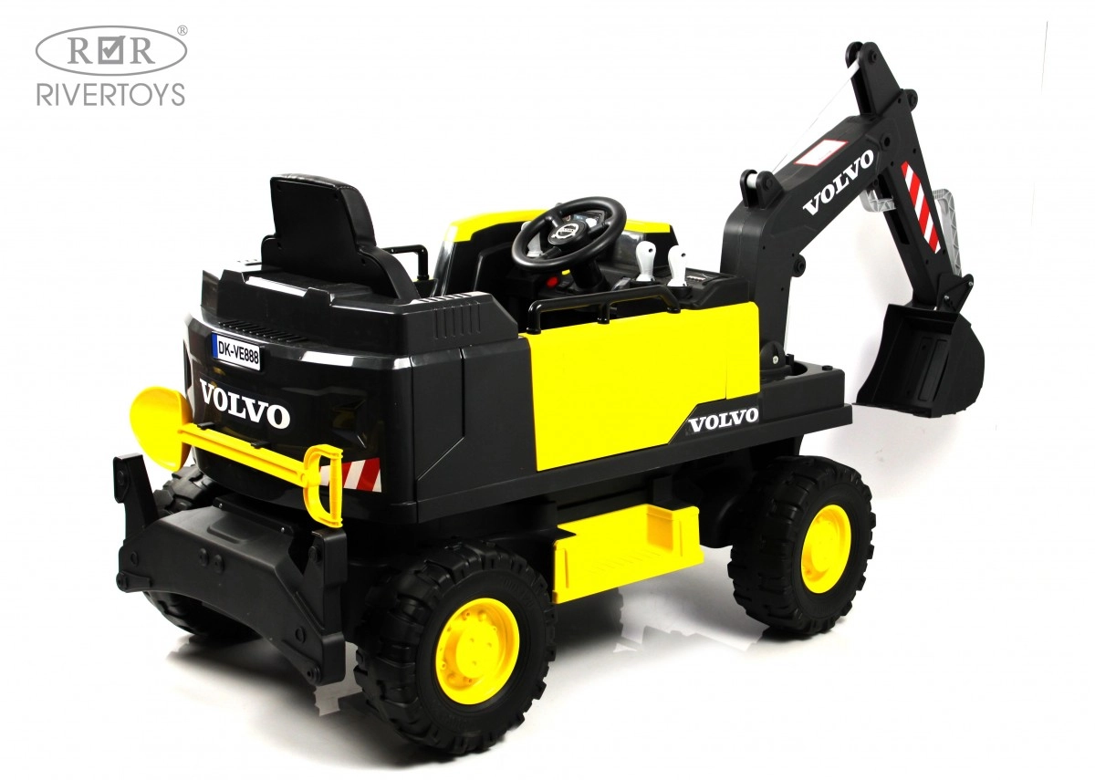 Детский электромобиль RiverToys трактор Volvo Y444YY YELLOW желтый rub3up3fvro5ik8efjljo11nqfj05c06