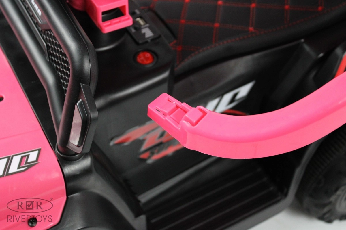 Детский электромобиль RiverToys G005GG розовый vho2oookludoqxawkplj01e7biq4gzq4