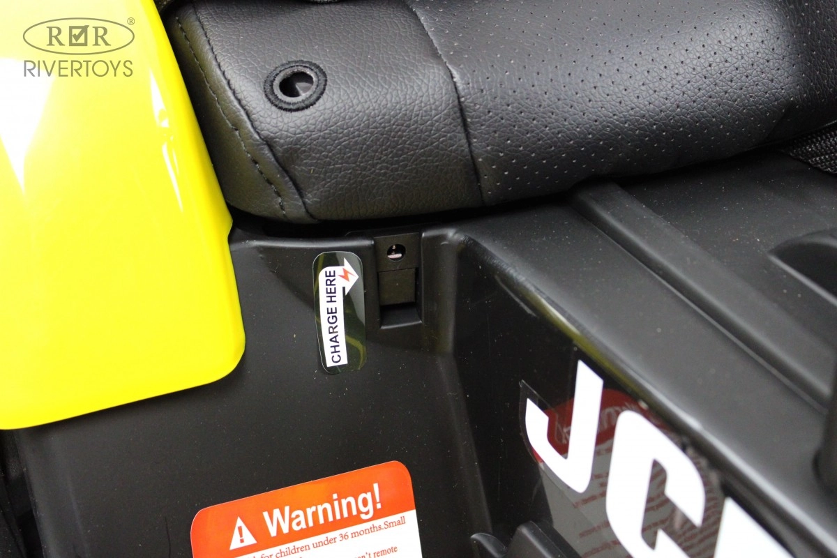 Детский электромобиль RiverТoys O555OO жёлтый bm530jnai74tefal3p2yterm5xk3x22w