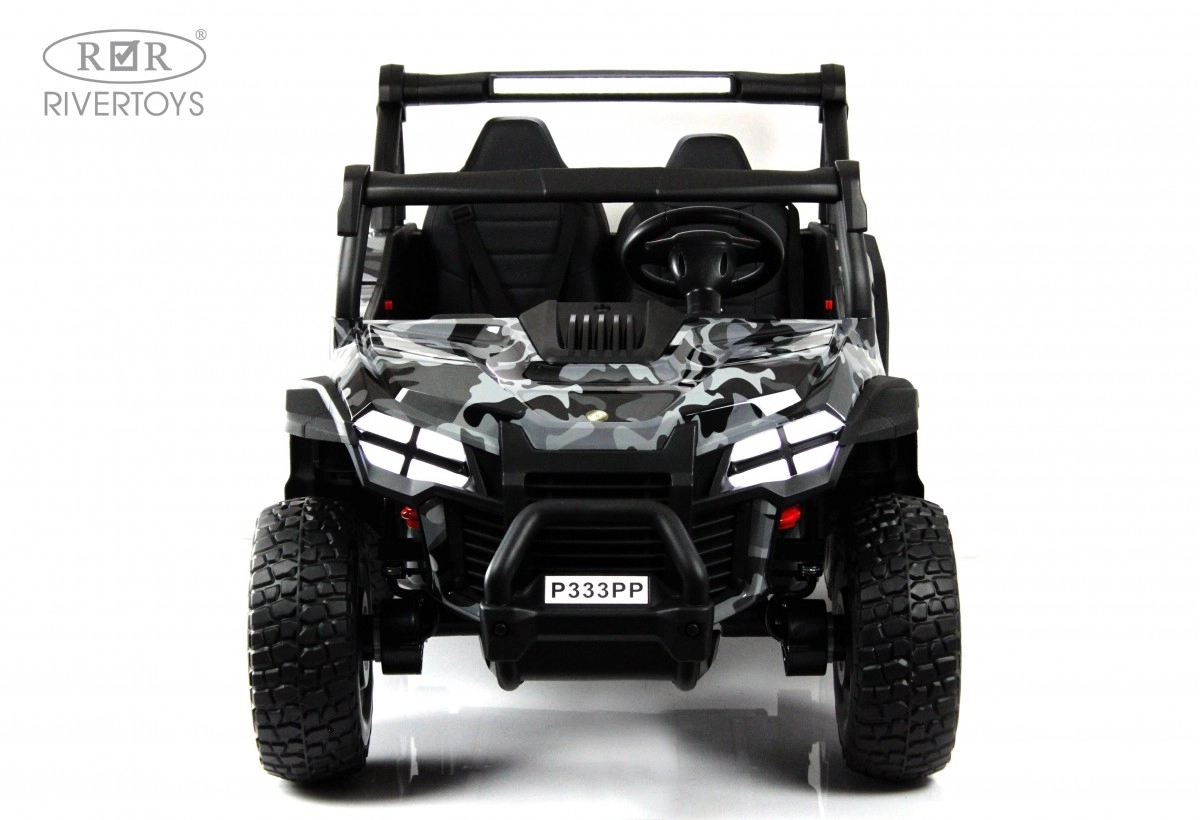 Детский электромобиль RiverToys Buggy P333PP серый камуфляж xqspu27lj4qlyfkl64qjbsevhgcoijw1