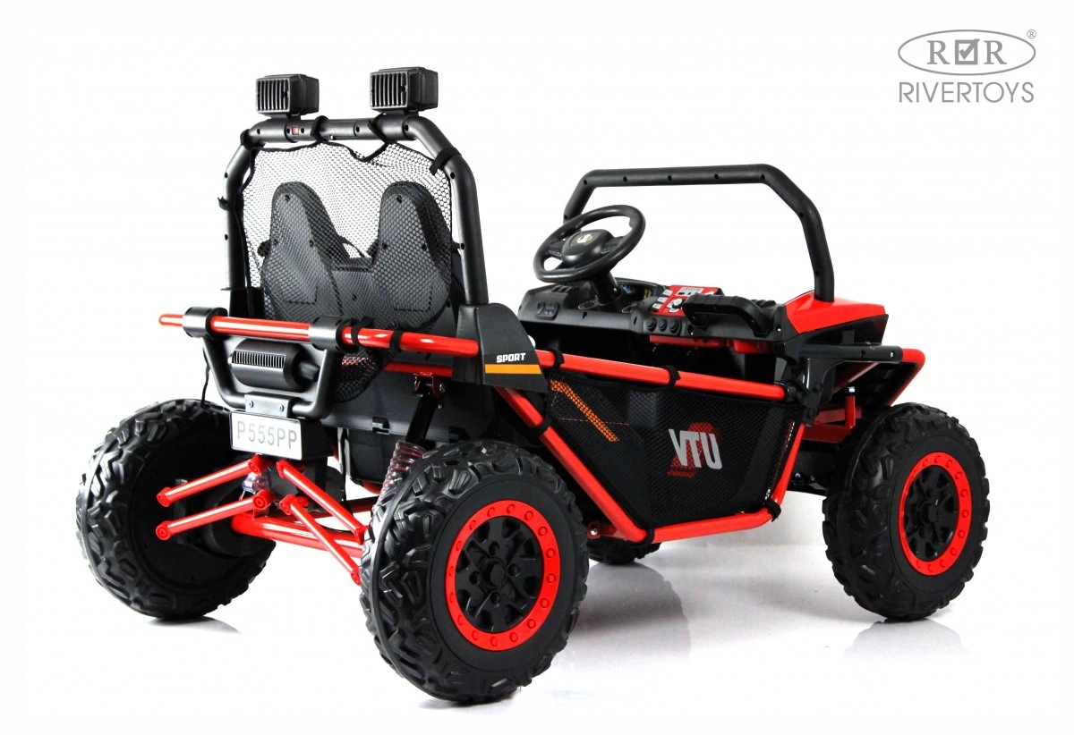 Детский электромобиль RiverToys P555PP красный ncl4uca4xylppajjpf8q65wtlfyrbg8n