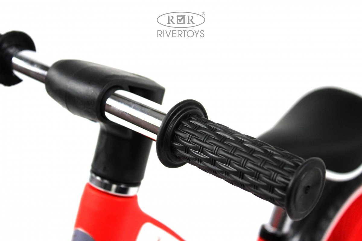 Детский беговел RiverToys HB-007-12 красный 2makwtk9vi2wbr1gkdedc9bqpuo3i3el