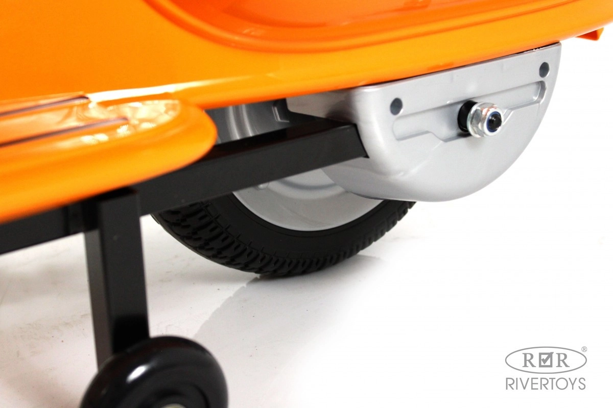 Детский электроскутер RiverToys VESPA M888MM оранжевый f2thvo7uddrub63r86u65t4lftrqpiyj