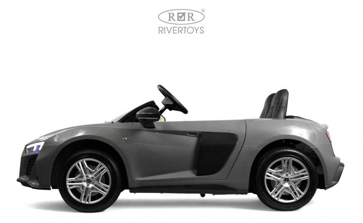Детский электромобиль RiverToys AUDI R8 M333MM серый zxq5jcllpn0ssoufbbvh39iw985jexg8