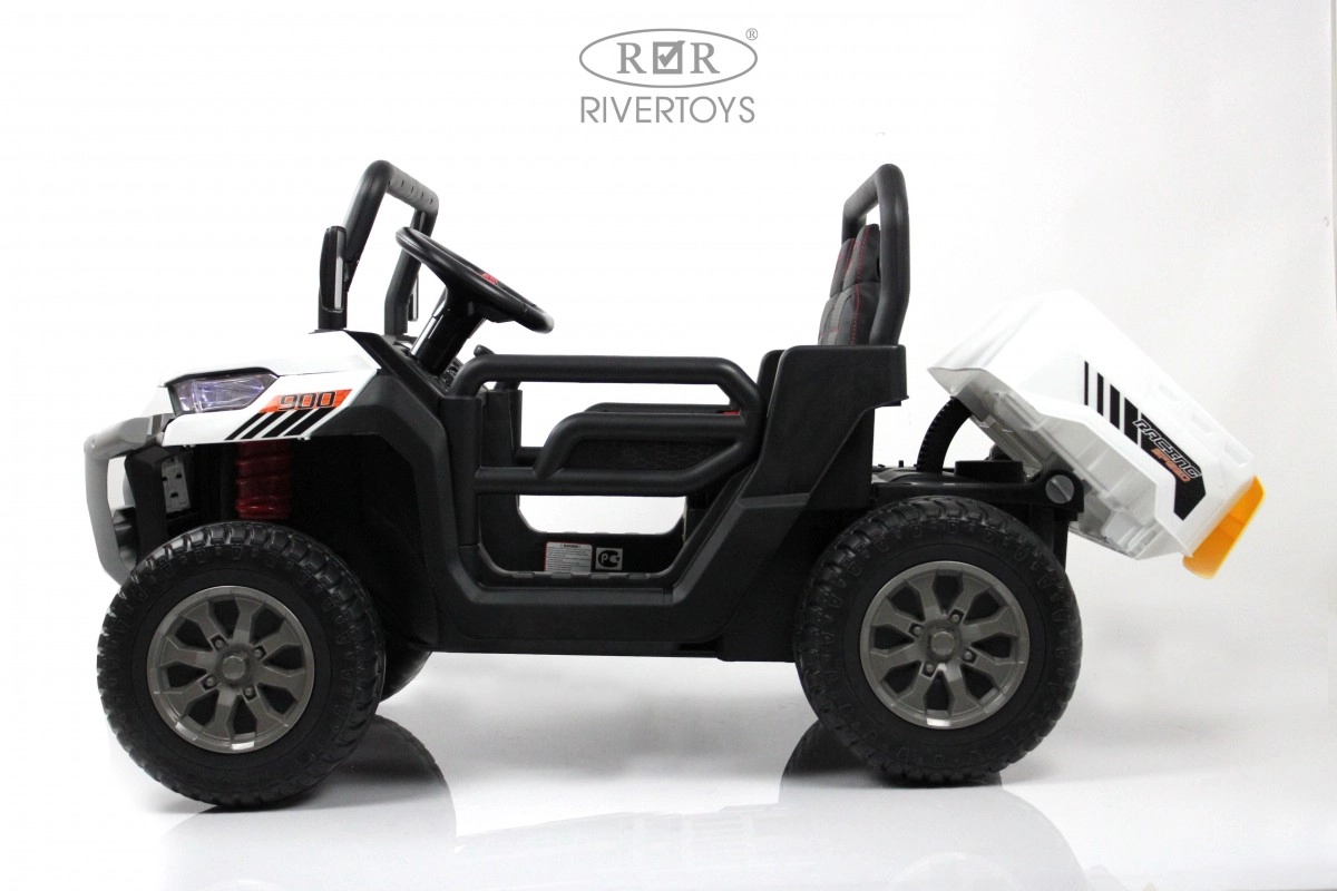 Детский электромобиль RiverToys H005HH белый 02atkmam3pew647ss0sh2gsr5kxl2m2z